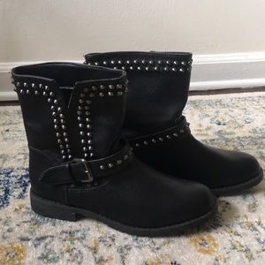 Charlotte Russe studded boots